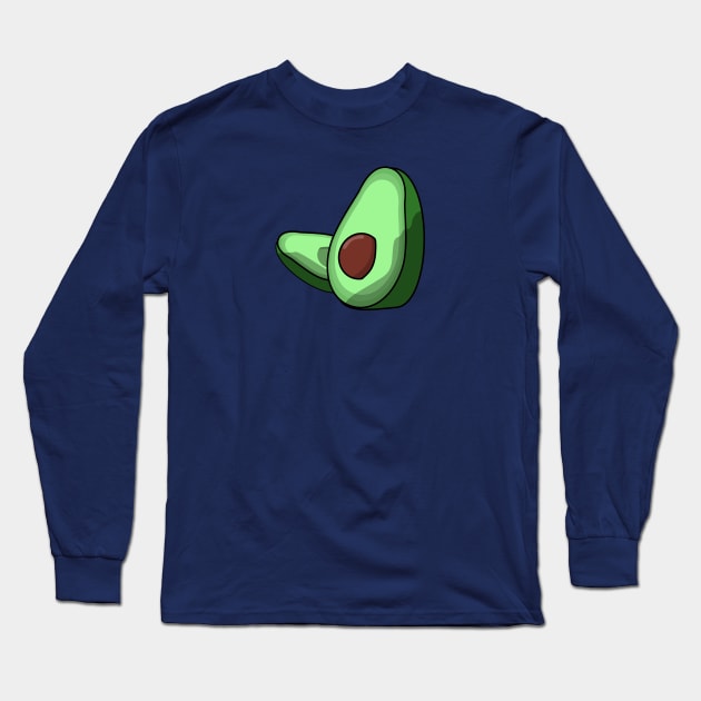 Avocado Long Sleeve T-Shirt by Faishal Wira